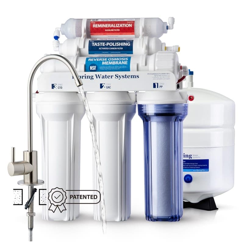 iSpring RCC7AK 6-stage alkaline RO system