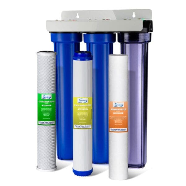 iSpring WCB32C-GAC whole-house GAC filtration system